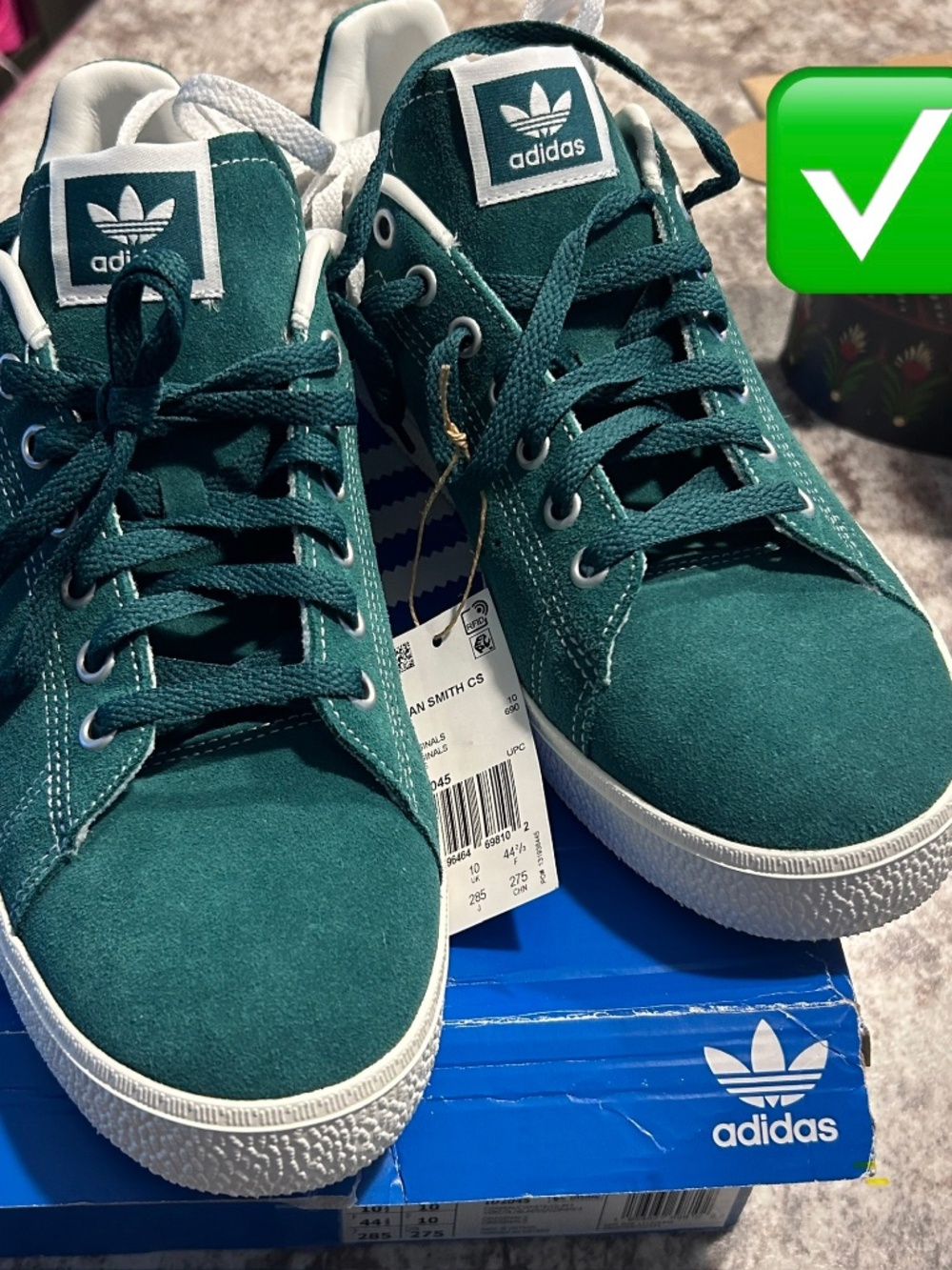 Adidas Stan Smith Originals Men’s 10.5 NWT